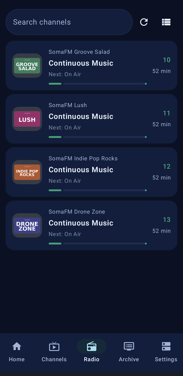 Headent Client — phone radio