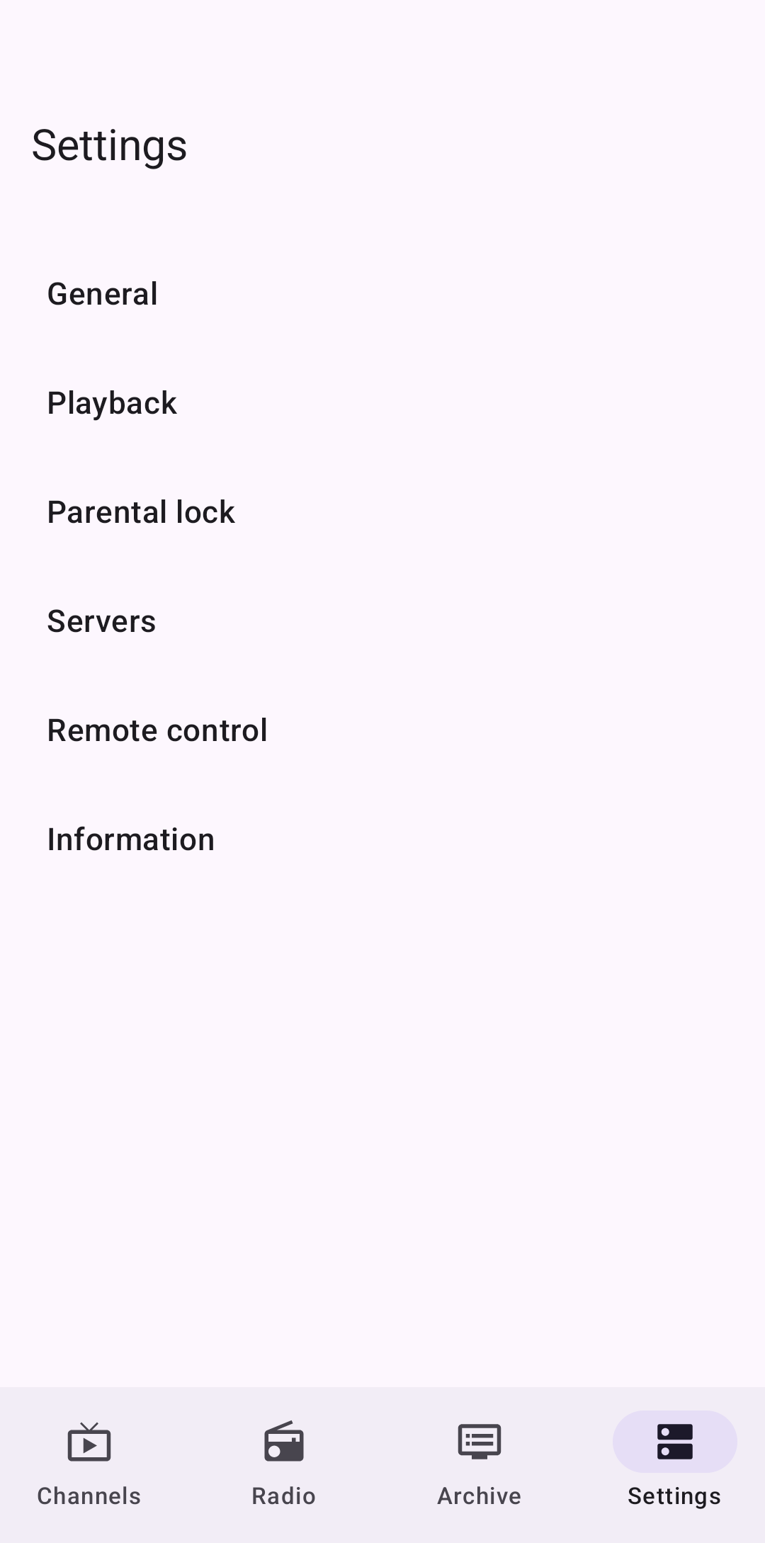 Headent Client — phone settings